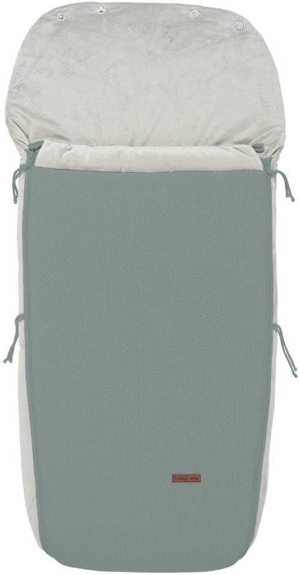 Baby's Only voetenzak buggy Classic Stone Green Voetenzak buggy/kinderwagen Classic Stone Green grijs