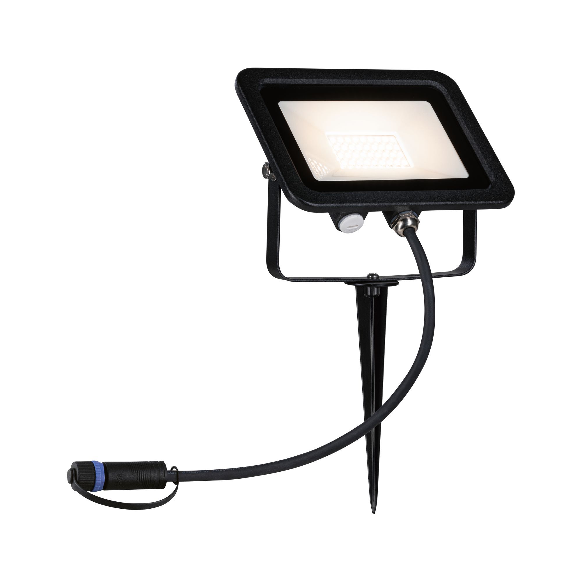 Paulmann Plug & Shine Grondpen Flood - 1700 Lumen - Zwart