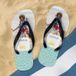 YourSurprise Tongs personnalisées - Taille 27-30