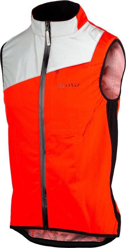 Raceviz Hardknott Jacket - Red - XXL - Unisex - Windproof - Reflective