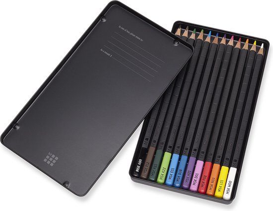Moleskine Aquarel Kleurpotloden - set van 12