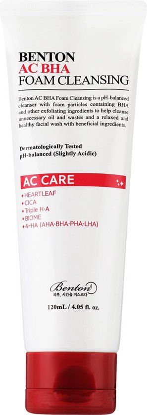 Benton AC BHA Foam Cleansing 120 ml