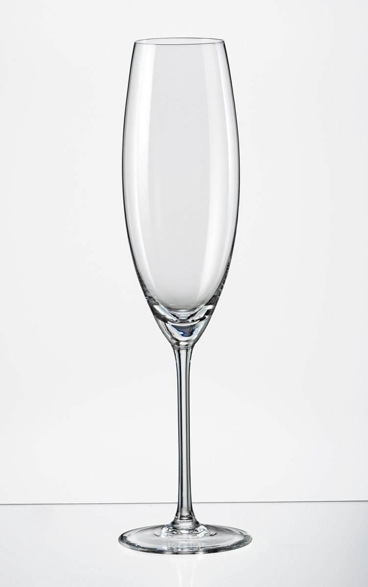 Crystalex Grandioso Champagneglazen - 230ml - Kristal