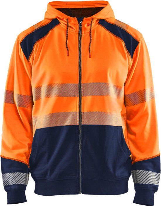 Blåkläder Hooded sweatshirt High Vis 3546-2528