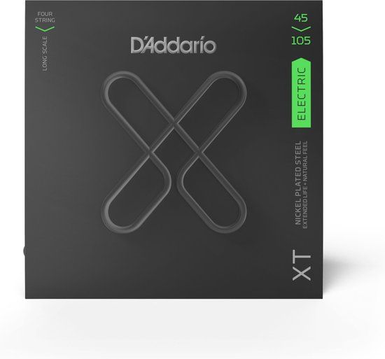 D'Addario XTB45105 Bass Strings - 4-String Bass Guitar Strings
