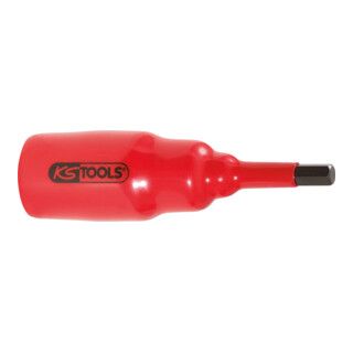 KS Tools 3/8" geïsoleerde bit bus, kort, 4mm - 1 stuk