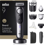 Braun Series 9 BT9560 Baardtrimmer - 12 Opzetstukken - Chroom