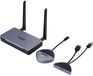 SpeaKa Professional SP-TR-500 Draadloos Full HD presentatiesysteem 30 m 5 GHz, 2.4 GHz 1920 x 1080 Pixel Veilige draadloze overdracht