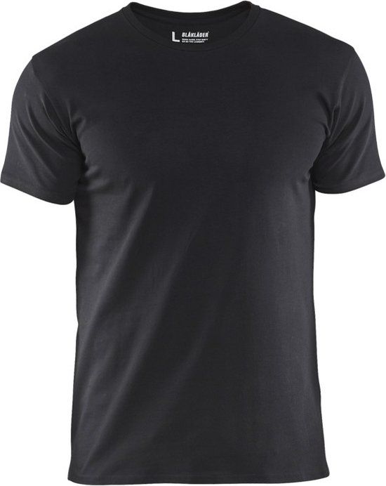 Blåkläder T-shirt slim fit 3533-1029 - Zwart - XS