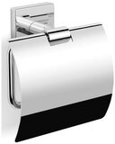 Royal Plaza Robinia closetrolhouder met klep chroom 86727