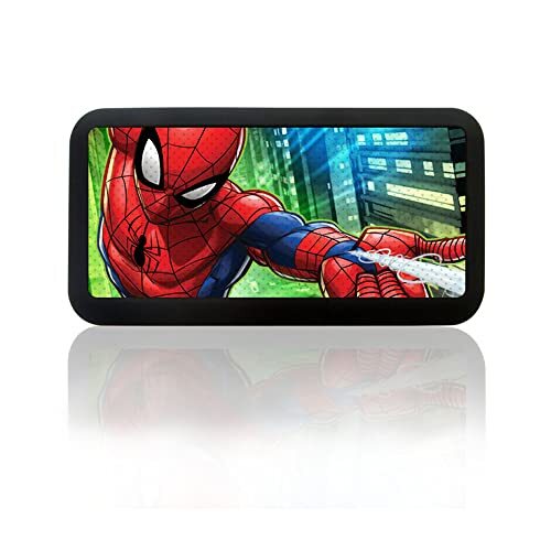 ERT GROUP licenties Marvel patroon Spider Man 001 Bluetooth luidspreker, draagbare luidspreker van 3 W, ingebouwde microfoon en FM-radio, micro SD-kaartsleuf, oplaadbare batterij
