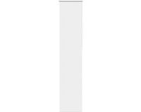 vidaXL Rolgordijn verduisterend 45x210cm polyester wit
