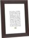 Deknudt Frames Fotolijst - Mahoniebruin - S41VH4 - Voor foto: 24x30 cm