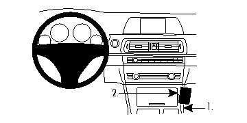 Brodit ProClip - 834458 - Zwart