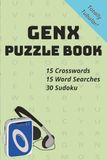 Gen X Puzzle Book: Puzzle Book with Easy to Read Print about GenX Slang, Tech, Fashion, and More | 6x9 inches | 60 Puzzles... Gift for Vacations, Holidays, and Free Times