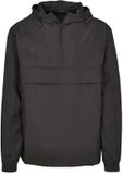 Build your Brand Basic Pull Over Jacket BY096 - Black - XXL