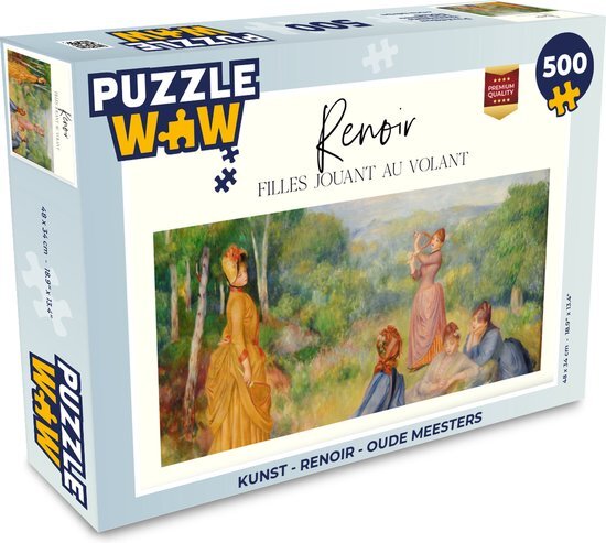 MuchoWow Puzzel Kunst - Renoir - Oude meesters - Legpuzzel - Puzzel 500 stukjes