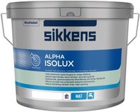 Sikkens Alpha Isolux SF Muurverf Mat Wit 10L