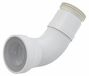 Alcadrain Raccord flexible pour toilettes - longueur 280-550 mm