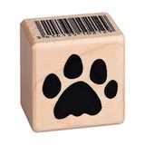 Artemio Artémio stempel pootafdruk kat, 2,6 x 2,5 x 2,6 cm, beige