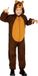 Fiestas Guirca Verkleed kostuum kinderen - bruine beer - Dierenpak - onesie - carnaval 110/116