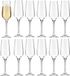 Vicrila Champagneglas - 24x - Noah - gehard glas - 17,5 cl - flutes - prosecco / cava