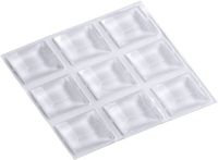 Metafranc Hettich Beschläge GmbH&Co. Beschermbuffer Transparant Zelfklevend 13x13mm 15 Stuks