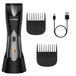 BarberBoss Intieme tondeuse voor heren, draadloze bodytrimmer, waterdichte elektrische tondeuse, instelbare lengte-instellingen voor full-body verzorging, elektrische tondeuse voor mannen