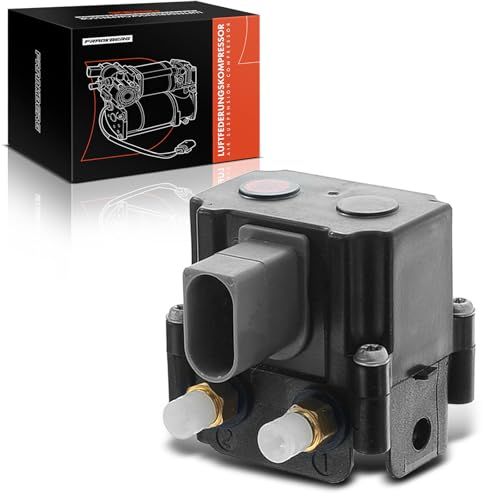 Frankberg Luchtvering ventielblok compressor ventiel compatibel met 5-serie Touring F11 2009-2017 7-serie F01 F02 F03 F04 2008-2015 5-serie Gran Turismo F07 2009-2017 vervanging # 3720687517676