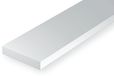 Evergreen Modelbouwdecoratie - 139 Strip 0,8mmX6,4mmX35cm - 10 stuks Styreen