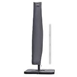 Sekey Parasolhoes, Afdekhoes voor Parasol, Grijs 260cm x 40/70/50cm