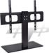 Support mural TV avec socle 600x400 mm 32"-70" fer noir