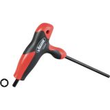 Vigor Werkplaats Inbusschroevendraaier Sleutelbreedte (metrisch): 3 mm Koplengte: 100 mm Afmeting, lengte: 160 mm
