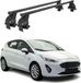 Omac Barres De Toit Transversales En Acier Pour Ford Fiesta Mk7 2018-2023