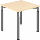 hjh OFFICE PRO Bureau - In Hoogte Verstelbaar - Yama 8 G - 80x80
