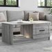 Maison Exclusive Table basse Sonoma gris, 90 x 50 x 37 cm, panneau de particules