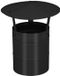 KOTARBAU® Capuchon de cheminée, Acier galvanisé et Acier thermolaqué, 160 mm, Noir