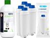 DeLonghi EcoDecalk Détartrant+ 5 Filtres à eau de Wesper compatibles avec DeLonghi ECAM Magnifica S 23.210.B
