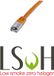 Logon Patch Cable Sftp/Awg26/Lsoh 0.5M - Cat6A 500Mhz - Orange