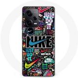Xiaomi Redmi Note 12 Pro 5G hoesje nike air kleurrijke stijl gewoon doen pikachu goku
