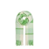 ONLY geruite sjaal ONLDANNA groen/ecru