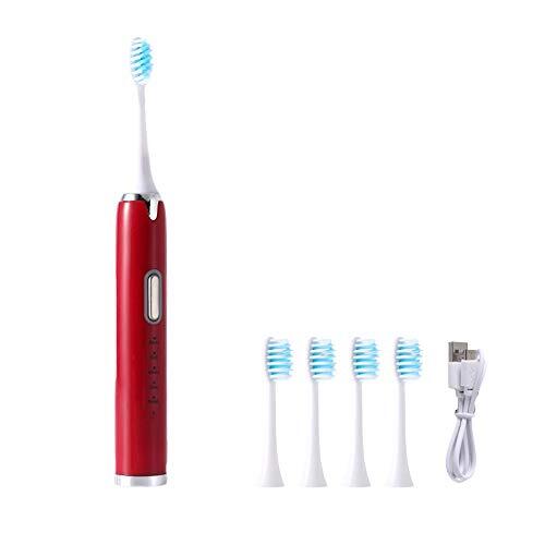 XIEJ Elektrische tandenborstel studenten ultrasone automatische tandenborstel USB oplaadbare waterdichte tandborstel voor volwassenen en kinderen, tandartsen aanbevelen, waterdicht