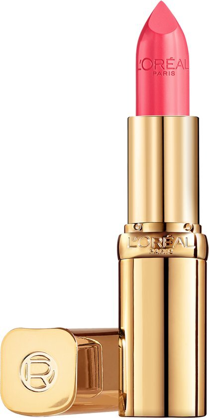 L'Oréal Color Riche Satin Lipstick - 118 French Made - Roze - Verzorgende lippenstift verrijkt met Arganolie - 4,54 gr