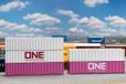 Faller - 1/87 40' CONTAINER ONE SET 5 STUKS