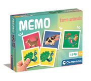 Clementoni 18316 Educatief Speelgoed Boerderij Dieren Geheugenspel
