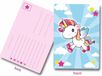 Folat Unicorn 32x Uitnodigingskaartjes met eenhoorn print voor uw kinderfeestje - Feestartikelen unicorn thema