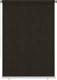 vidaXL Rolgordijn voor buiten 160x230 cm HDPE bruin