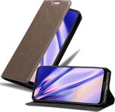 Cadorabo Book Case voor Motorola Moto G7 / G7 Plus - Koffie Bruin