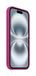 Apple iPhone 16 Silicone Back Cover with MagSafe - Fuchsia