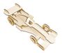 Pebaro 850/11L houten bouwpakket racewagen lasercut, 3D puzzel, houten puzzel